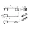 Модуль SFP 2.5G WDM, дальность до 40км (18dB), 1550нм — фото 2