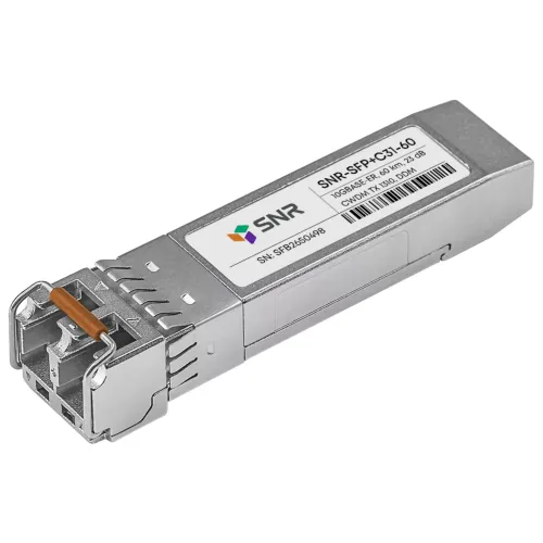 Модуль SFP+ CWDM оптический, дальность до 60км (23dB), 1310нм