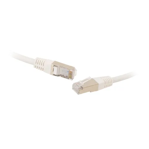 Коммутационный шнур S/FTP 4-х парный cat.6A, 2м,slim, LSZH, белый