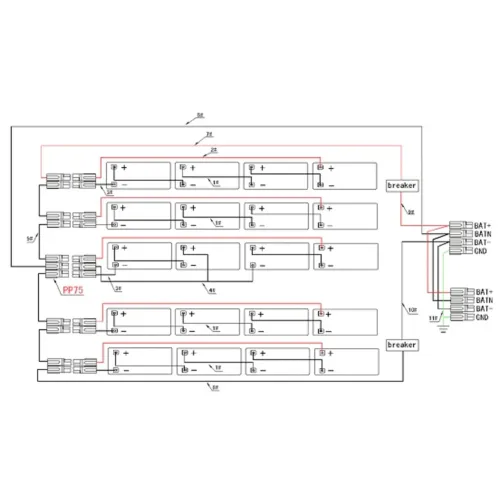 Блок батарей SNR-UPS-BCRT-610-MPLV2 для ИБП 6/10kVA — фото 2