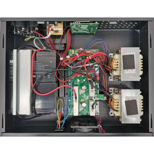 Источник бесперебойного питания Line-Interactive SNR LIRM 1000ВА/800Вт (PF-0.8), 1ф:1ф (220-240В), 24В (DC) (2x9Ач) (чистый синус на выходе) — фото 3
