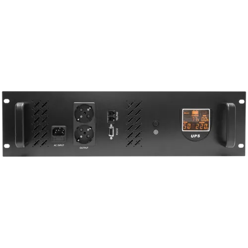 Источник бесперебойного питания Line-Interactive, 1000 VA, Rackmount LCD — фото 4