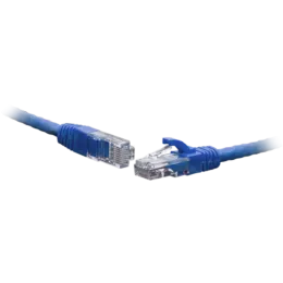 Коммутационный шнур U/UTP 4-х парный cat.6 0.5м LSZH standart синий