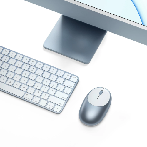 SATECHI M1 Bluetooth Wireless Mouse - Blue — фото 4