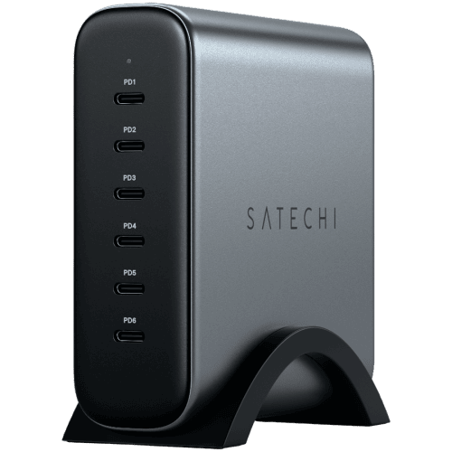 SATECHI 200W USB-C 6-Port PD GaN Charger - EU