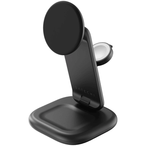 SATECHI 3-in-1 Foldable Qi2 25W Wireless Charging Stand - Type A,G,C for US,EU,UK