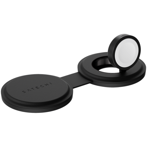 SATECHI OntheGo 2-in-1 Wireless Charger (Black) — фото 4