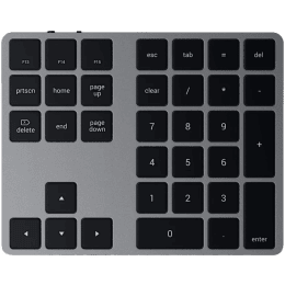SATECHI Aluminum Extended Keypad Space Gray
