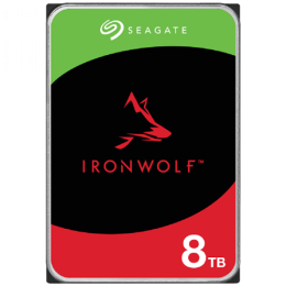 SEAGATE HDD IronWolf NAS (3.5''/8TB/SATA 6Gb/s/rpm 5400)