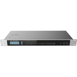 Grandstream UCM6308A, IP PBX appliance, 8 FXO ports, 8 FXS ports, Dual GigE RJ45 Ethernet ports with PoE Plus