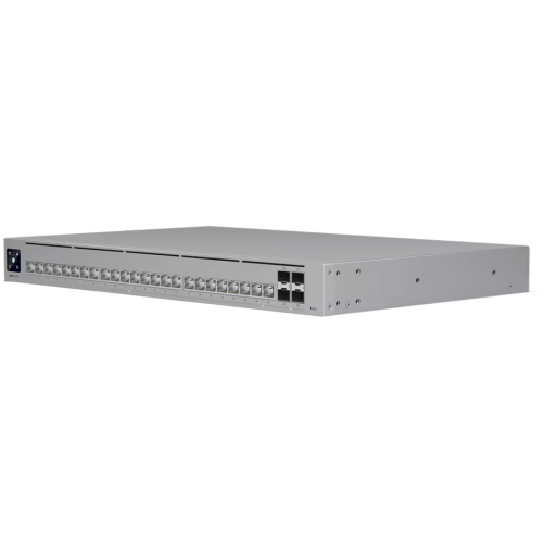 Ubiquiti Layer 3 Etherlighting switch USW-PRO-HD-24-EU, (22) 2.5 GbE, (2) 10 GbE ports, (4) 10G SFP+ ports. DC power backup ready — фото 2