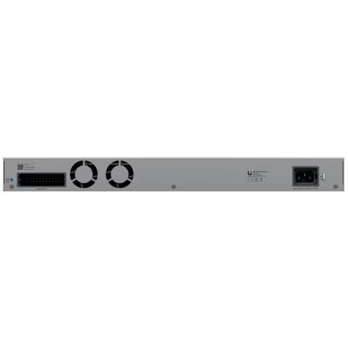 Ubiquiti Layer 3 Etherlighting switch USW-PRO-HD-24-EU, (22) 2.5 GbE, (2) 10 GbE ports, (4) 10G SFP+ ports. DC power backup ready — фото 4