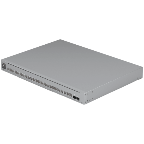 Ubiquiti 24-port, Layer 3 Etherlighting switch with 2.5 GbE, 8x 2.5 GbE RJ45 ports, 16x GbE RJ45 ports, 2x 10G SFP+ ports — фото 3