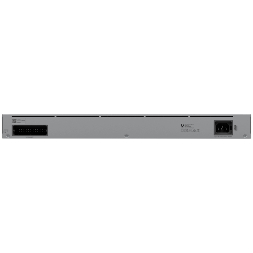 Ubiquiti 24-port, Layer 3 Etherlighting switch with 2.5 GbE, 8x 2.5 GbE RJ45 ports, 16x GbE RJ45 ports, 2x 10G SFP+ ports — фото 4