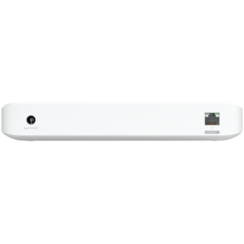 Ubiquiti USW-Ultra-210W-EU compact, Layer 2, 8-port GbE PoE switch with versatile mounting options, 7x GbE PoE+ output ports, GbE port with optional PoE++ input, 202W PoE availability with the included AC power adapter — фото 4
