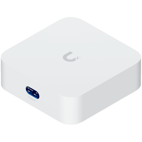 Ubiquiti UniFi Express 7 UX7 Mesh-scalable, super-compact 10G Cloud Gateway with integrated WiFi 7, 10 GbE RJ45 WAN port, 2.5 GbE RJ45 LAN port to extend network, up to 30+ UniFi devices and 300+ clients — фото 4