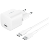 BELKIN 25W USBC PD WALL CHARGER & 1M PVC C-C, WHT
