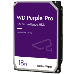 HDD AV WD Purple Pro (3.5'', 18TB, 512MB, 7200 RPM, SATA 6 Gb/s)