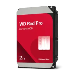 HDD NAS WD Red Pro (3.5'', 2TB, 64MB, 7200 RPM, SATA 6 Gb/s)