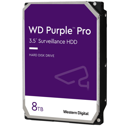 HDD AV WD Purple Pro (3.5'', 8TB, 256MB, 7200 RPM, SATA 6 Gb/s)