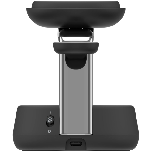 BELKIN 25w QI2 3-IN-1 Wireless Charging Stand, Black — фото 4