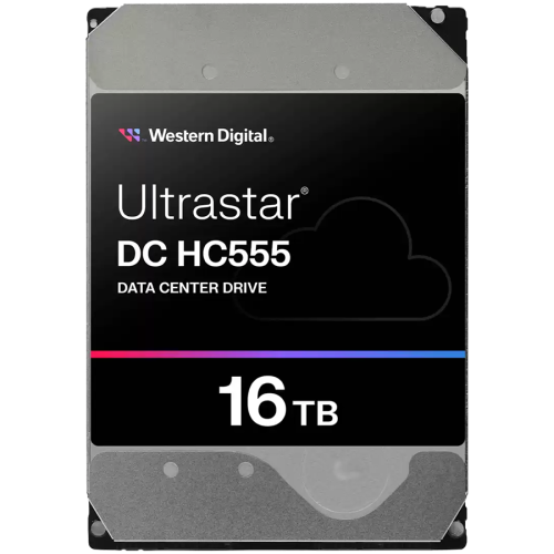 HDD Server WD/HGST ULTRASTAR DC HC555 (3.5’’, 16TB, 512MB, 7200RPM, SATA 6Gb/s, 512E SE NP3) SKU: 0B48722