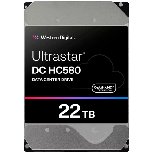 HDD Server WD Ultrastar DC HC580 22TB, 3.5’’,SAS,SKU: 0F62791