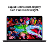 MacBook Pro 14-inch, Space Black, Model A3434,Apple M5 chip with 10C CPU,16GB unified memory,70W USB-C Power Adapter,1TB SSD storage,Thunderbolt/USB 4 Ports,Touch ID,Liquid Retina XDR display,Nano-texture display,Force Touch Trackpad, KEYBOARD-INT — фото 9