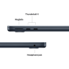 MacBook Air 13-inch,Midnight, Model A3449,M5 CHIP WITH 10C CPU, 10C GPU,16GB unified memory,35W Dual USB-C Power Adapter,1TB SSD storage,Two Thunderbolt 4 Ports,Touch ID,Liquid Retina display,Force Touch Trackpad, KEYBOARD-INT — фото 12