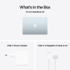 MacBook Air 13-inch,Sky Blue,Model A3449,M5 CHIP WITH 10C CPU, 8C GPU,16GB unified memory,70W USB-C Power Adapter,512GB SSD storage,Two Thunderbolt 4 Ports,Touch ID,Liquid Retina display,Force Touch Trackpad, KEYBOARD-SUN — фото 11