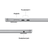 MacBook Air 15-inch,Silver,Model A3448, M5 CHIP WITH 10C CPU, 10C GPU,24GB unified memory,70W USB-C Power Adapter,1TB SSD storage,Two Thunderbolt 4 Ports,Touch ID,Liquid Retina display,Force Touch Trackpad, KEYBOARD-SUN — фото 11