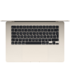 MacBook Air 15-inch,Starlight, Model A3448,M5 CHIP WITH 10C CPU, 10C GPU,24GB unified memory,70W Dual USB-C Power Adapter, 1TB SSD storage,Two Thunderbolt 4 Ports,Touch ID,Liquid Retina display,Force Touch Trackpad, KEYBOARD-RU — фото 2