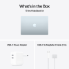 MacBook Air 15-inch,Sky Blue,Model A3448,M5 CHIP WITH 10C CPU, 10C GPU,24GB unified memory,70W Dual USB-C Power Adapter, 1TB SSD storage,Two Thunderbolt 4 Ports,Touch ID,Liquid Retina display,Force Touch Trackpad, KEYBOARD-RU — фото 11