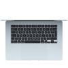 MacBook Air 15-inch,Sky Blue,Model A3448,M5 CHIP WITH 10C CPU, 10C GPU,24GB unified memory,70W Dual USB-C Power Adapter, 1TB SSD storage,Two Thunderbolt 4 Ports,Touch ID,Liquid Retina display,Force Touch Trackpad, KEYBOARD-RU — фото 2