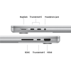 MacBook Pro 14-inch, Silver, Model A3427, APPLE M5 MAX, 18C CPU, 40C GPU, 48GB unified memory, 96W USB-C Power Adapter, 2TB SSD storage, 3x TB5, HDMI, SDXC, MagSafe 3, Touch ID, XDR display, Nano-texture display, Force Touch Trackpad, KEYBOARD-SUN — фото 9