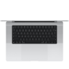 MacBook Pro 16-inch, Silver, Model A3429,APPLE M5 MAX, 18C CPU, 40C GPU,64GB unified memory,140W USB-C Power Adapter,2TB SSD storage,3x TB5, HDMI, SDXC, MagSafe 3,Touch ID,XDR display,Standard display,Force Touch Trackpad, KEYBOARD US English — фото 2