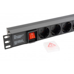 Блок розеток RAPAN-PDU8C14-S 8 гнезд Schuko