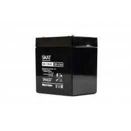 АККУМУЛЯТОР СВИНЦОВО-КИСЛОТНЫЙ SKAT SB 12В 4,5 Ач