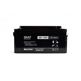 АККУМУЛЯТОР СВИНЦОВО-КИСЛОТНЫЙ SKAT SB 12В 65Ач