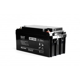АККУМУЛЯТОР СВИНЦОВО-КИСЛОТНЫЙ SKAT SB 12В 65Ач