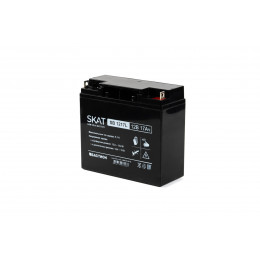 АККУМУЛЯТОР СВИНЦОВО-КИСЛОТНЫЙ SKAT SB 12В 17Ач L