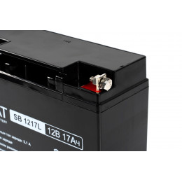 АККУМУЛЯТОР СВИНЦОВО-КИСЛОТНЫЙ SKAT SB 12В 17Ач L