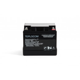 АККУМУЛЯТОР ГЕРМЕТИЧНЫЙ СВИНЦОВО-КИСЛОТНЫЙ TEPLOCOM 40АЧ