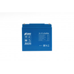 АККУМУЛЯТОР ЛИТИЙ-ЖЕЛЕЗО-ФОСФАТНЫЙ ГЕРМЕТИЗИРОВАННЫЙ SKAT I-BATTERY 12В-17 Ач LIFEPO4