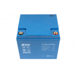 АККУМУЛЯТОР ЛИТИЙ-ЖЕЛЕЗО-ФОСФАТНЫЙ ГЕРМЕТИЗИРОВАННЫЙ SKAT I-BATTERY 12В-40Ач LIFEPO4