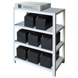 СТЕЛЛАЖ ДЛЯ АКБ 1,0Х0,7Х0,4-4П