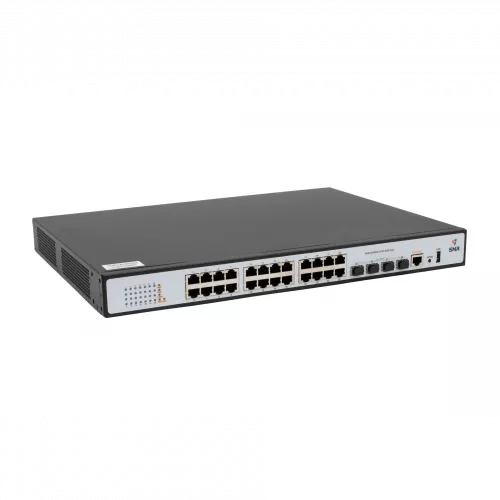 Управляемый PoE коммутатор уровня 2 SNR-S2989G-24TX-POE-2AC