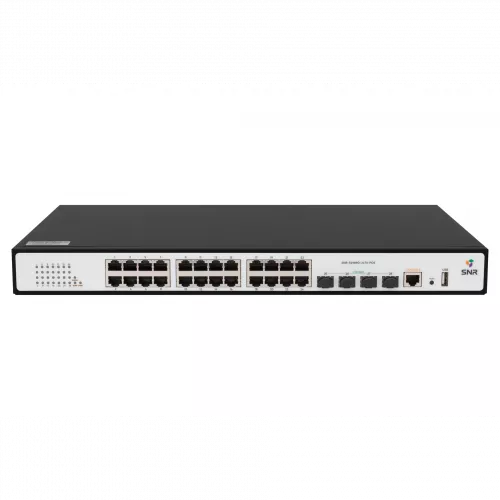 Управляемый PoE коммутатор уровня 2 SNR-S2989G-24TX-POE