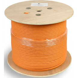 Витая пара S/FTP кат.7 4х2х23AWG solid LSZH нг(А)-HF оранжевый (305м)