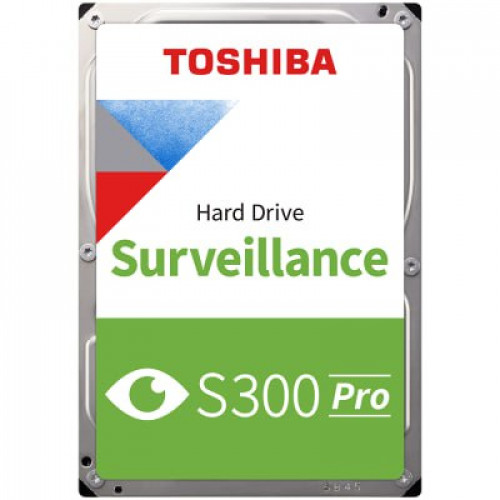 Жесткий диск для систем видеонаблюдения Toshiba S300 8ТВ 256 MB